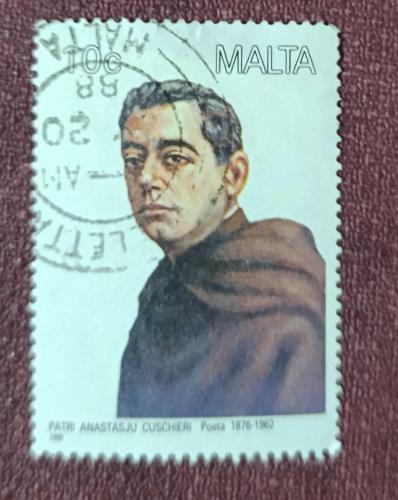 Malta _ damgalı pul