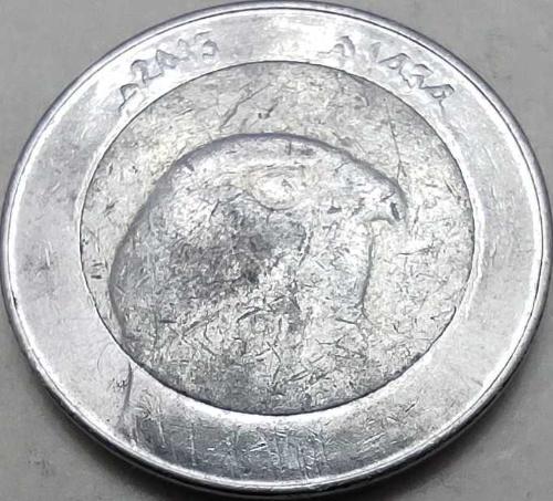 Cezayir 2013 (H. 1434) 10 Dinar Bi-Metalik Şahin Temalı Koleksiyonluk