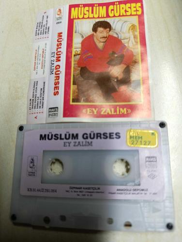 MÜSLÜM GÜRSES EY ZALİM DÜNYA BOŞTUR KAĞIT BASKI