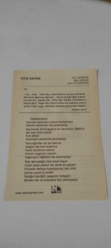 22 Şubat 2015-Orijinal Takvim Yaprağı-Doğum Günü-Söz,Nişan,Nikâh,Düğün ve Önemli Günler Hediyesi-Nesin Vakfı Takvimi-Taksim'de 
