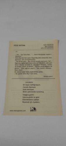 23 Şubat 2015-Orijinal Takvim Yaprağı-Doğum Günü-Söz,Nişan,Nikâh,Düğün ve Önemli Günler Hediyesi-Nesin Vakfı Takvimi-Vakıf ta 