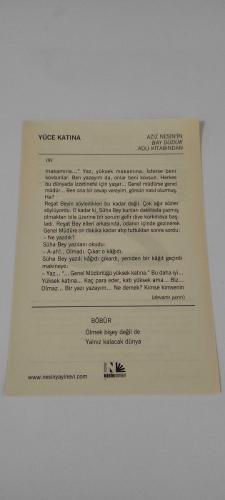 25 Şubat 2015-Orijinal Takvim Yaprağı-Doğum Günü-Söz,Nişan,Nikâh,Düğün ve Önemli Günler Hediyesi-Nesin Vakfı Takvimi-Nişantaşı'nda 