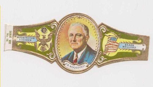 Puro Etiketi: F. D. Roosevelt, Washington Holland