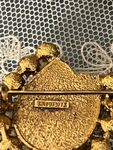 İngiliz Exquisite damgalı VİNTAGE broş