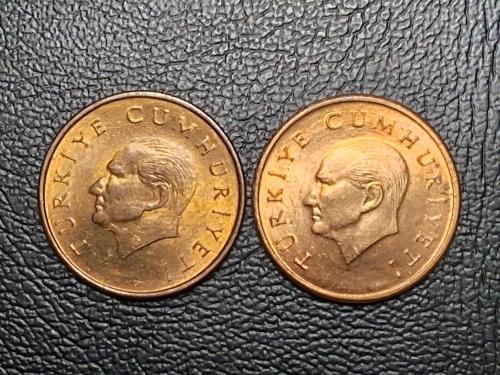 1995 YILINA AİT 1000 TÜRK LİRASI  KÜÇÜK BÜYÜK TARİH  2 Lİ SET ÇİL TCM 0743