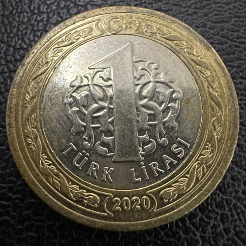 Ayasofya, 1 Lira 2020.