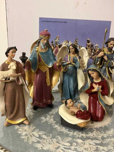 Kurt S. Adler doğuş sahnesi biblo seti