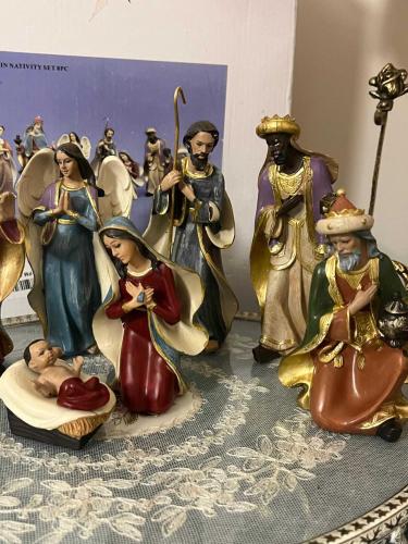 Kurt S. Adler doğuş sahnesi biblo seti