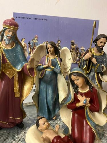 Kurt S. Adler doğuş sahnesi biblo seti