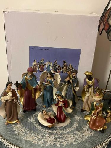 Kurt S. Adler doğuş sahnesi biblo seti
