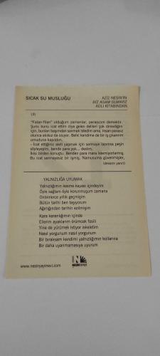 12 Mart 2015-Orijinal Takvim Yaprağı-Doğum Günü-Söz,Nişan,Nikâh,Düğün ve Önemli Günler Hediyesi-Nesin Vakfı Takvimi-Markopaşa'nın sahibi ve yazıişleri müdürü Mücap Ofluoğlu oluyor, çünkü Sabahattin Ali 