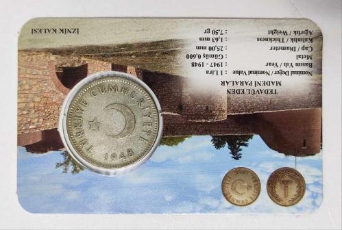 1948 Yılı Gümüş 1 Lira..