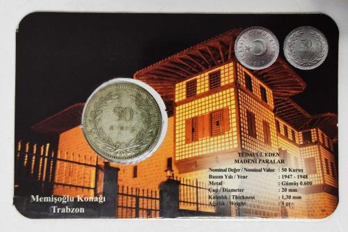 LOT.20 » 1947 Yılı Gümüş 50 Kuruş..