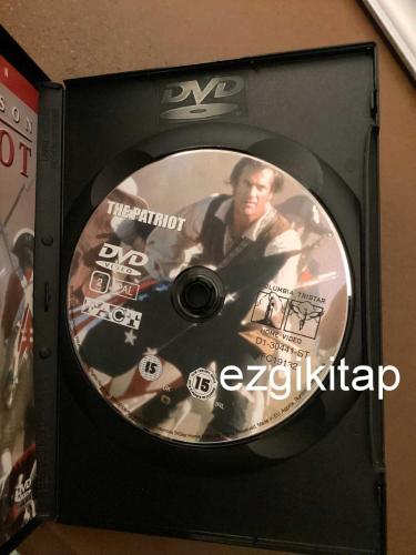 the patriot  dvd   (PC'de denenmiştir/izlenmiştir)    vatansever dvd (mel gibson heath ledger joely richardson jason isaacs)