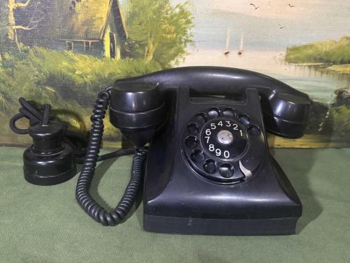 ericsson antika masaüstü çevirmeli telefon
