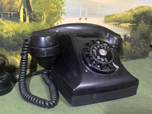 ericsson antika masaüstü çevirmeli telefon