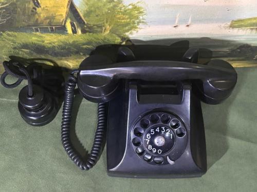 ericsson antika masaüstü çevirmeli telefon