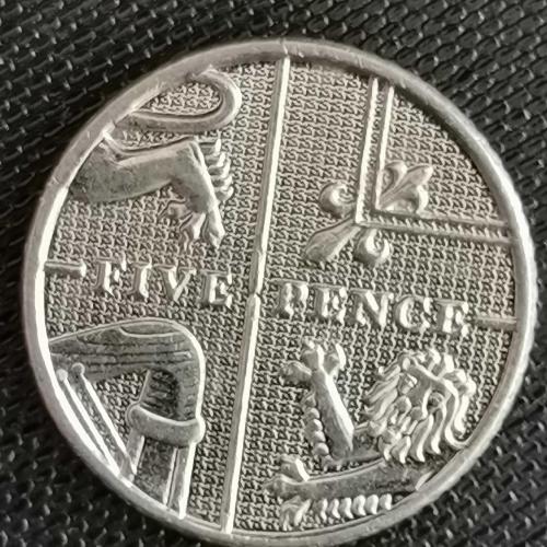 Efemera - İNGİLTERE   2012    5 PENCE - kitantik - kitaLog