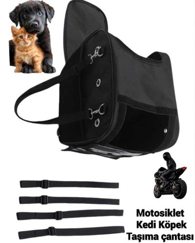KEDİ KÖPEK TAŞIMA MOTOSİKLET ÇANTASI