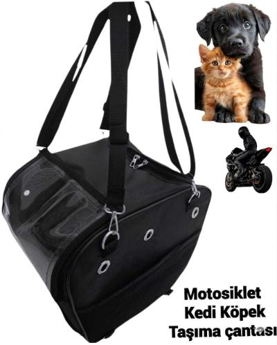 KEDİ KÖPEK TAŞIMA MOTOSİKLET ÇANTASI