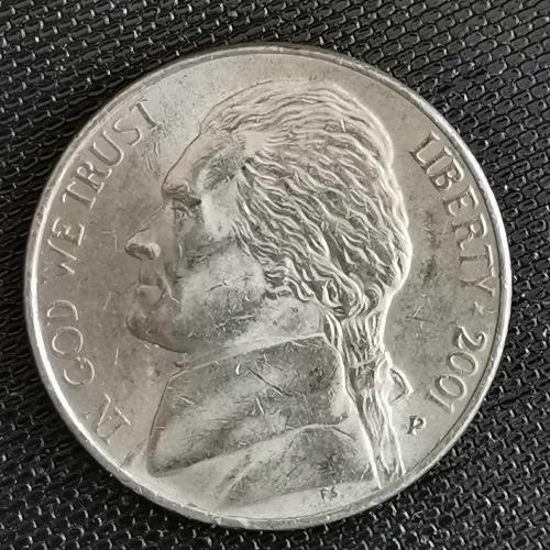 AMERİKA  2001 P    5 CENT
