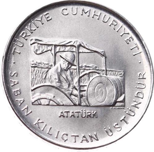 1970 - FAO 2½ Lira *Saban Kılıçtan Üstündür* (DÜZ) - ÇİL FAO4