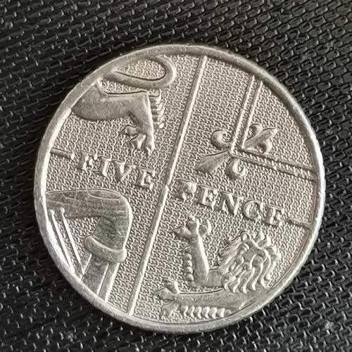 İNGİLTERE  2009   5 PENCE