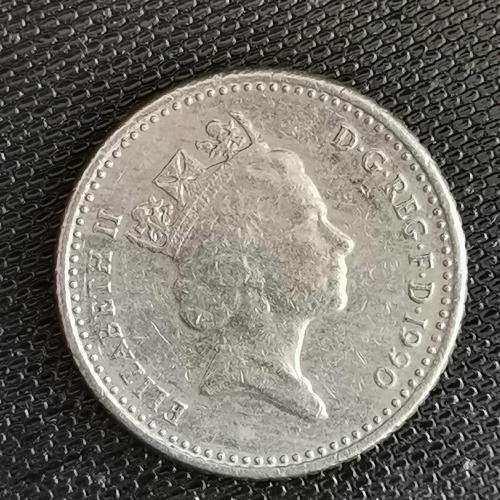 İNGİLTERE  1990   5 PENCE