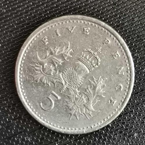 İNGİLTERE  1990   5 PENCE