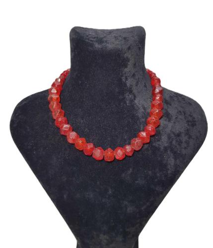 OSMANLI DÖNEMİ BEYKOZ İŞİ CAM GERDANLIK