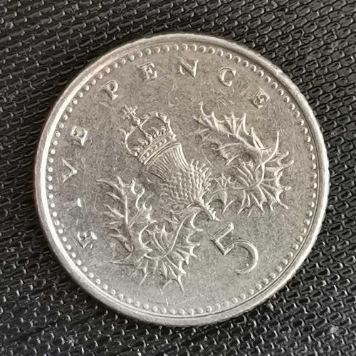 İNGİLTERE   1996    5 PENCE