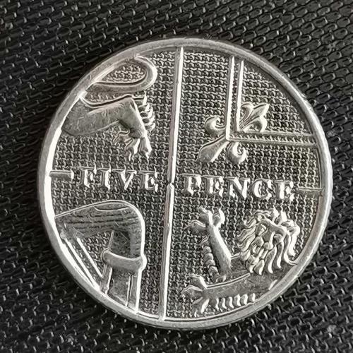 İNGİLTERE   2013    5 PENCE