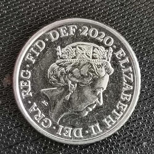 İNGİLTERE   2020    5 PENCE