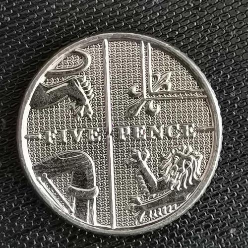 İNGİLTERE   2020    5 PENCE