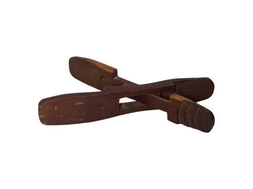 OSMANLICA YAZILI AHŞAP KUYUMCU TERAZİSİ