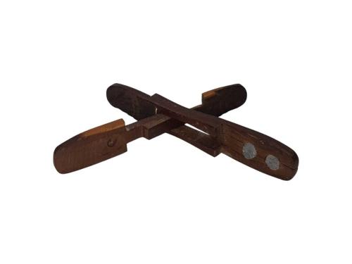 OSMANLICA YAZILI AHŞAP KUYUMCU TERAZİSİ