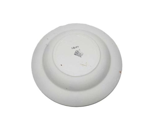 OSMANLICA AFİYET OLSUN EFENDİM YAZILI PORSELEN TABAK