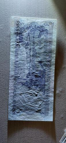 NADİR 6. EMİSYON Z94 5 LİRA ÇİFT SERİ BASKISI ERÖR ÇİL