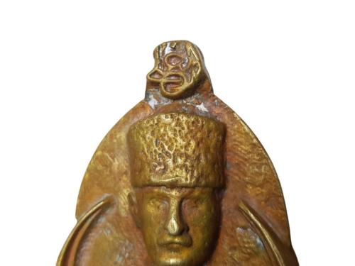 OSMANLICA MAREŞAL MUSTAFA KEMAL ATATÜRK ÇOK NADİR MASA ÜSTÜ OBJESİ