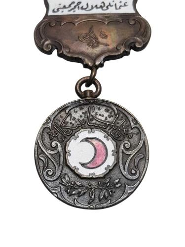 OSMANLI HİLALİ AHMER CEMİYETİ MADALYASI