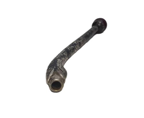 OSMANLI DÖNEMİ KEHRİBARLI GÜMÜŞ AĞIZLIK