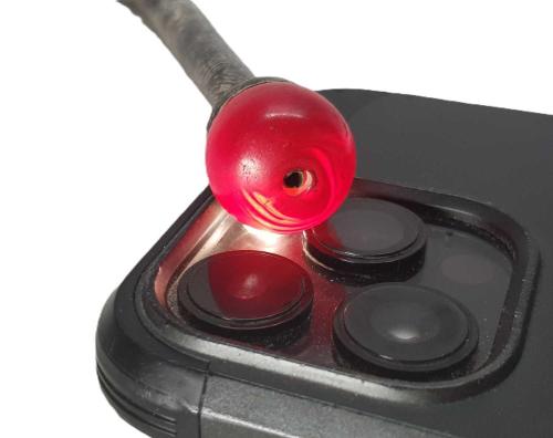 OSMANLI DÖNEMİ KEHRİBARLI GÜMÜŞ AĞIZLIK