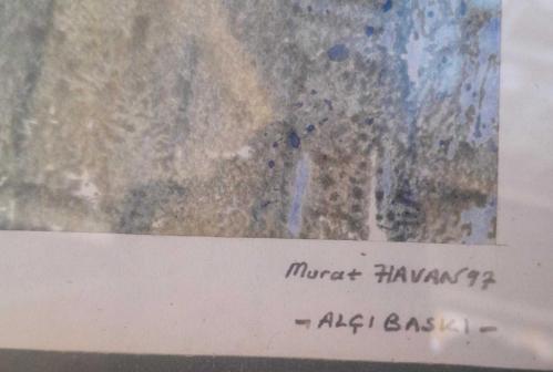ŞAHESER RESSAM MURAT HAVAN TABLOSU