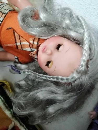 VİNTAGE OYUNCAK FURGA BEBEK BOY 44 CM ÇOK GÜZEL KUSURSUZ BEBEK