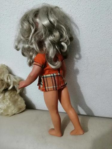 VİNTAGE OYUNCAK FURGA BEBEK BOY 44 CM ÇOK GÜZEL KUSURSUZ BEBEK