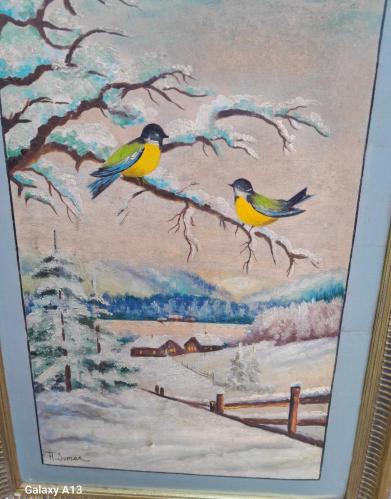 RESSAM A . SÜMER YAĞLI BOYA TABLO