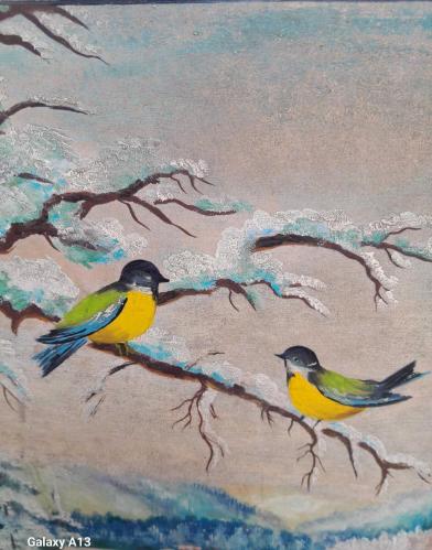 RESSAM A . SÜMER YAĞLI BOYA TABLO