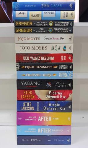 PEGASUS YAYINLARI 15 ADET ROMAN LOTU