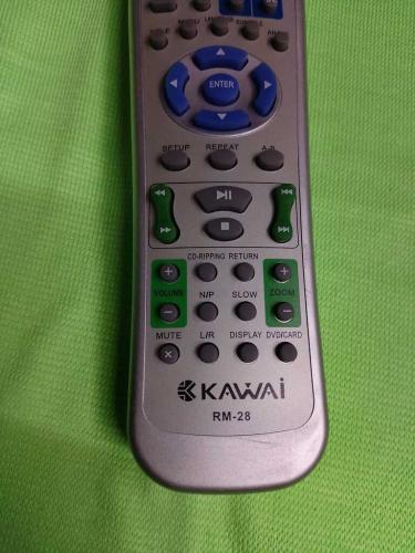 254 KAWAİ SES SİSTEMİ DVD KUMANDA MODELLER D700-800-900-918-928-980-998-1120-1122-1240-1600-TS2500-2550 350 TL.254