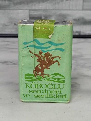Antika Koleksiyonluk Nadir Tekel Bolu Köroğlu Sigarası